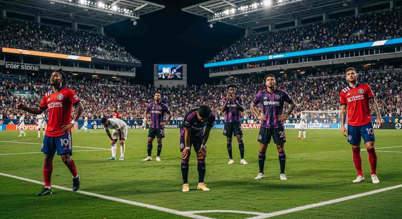 Inter Miami przegrywa z Chicago Fire w kluczowym meczu o playoff MLS