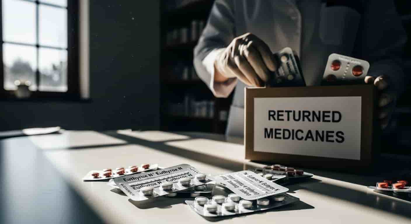 GIF wycofuje Euthyrox N z aptek - popularny lek na tarczycę zawierał zbyt dużo substancji czynnej