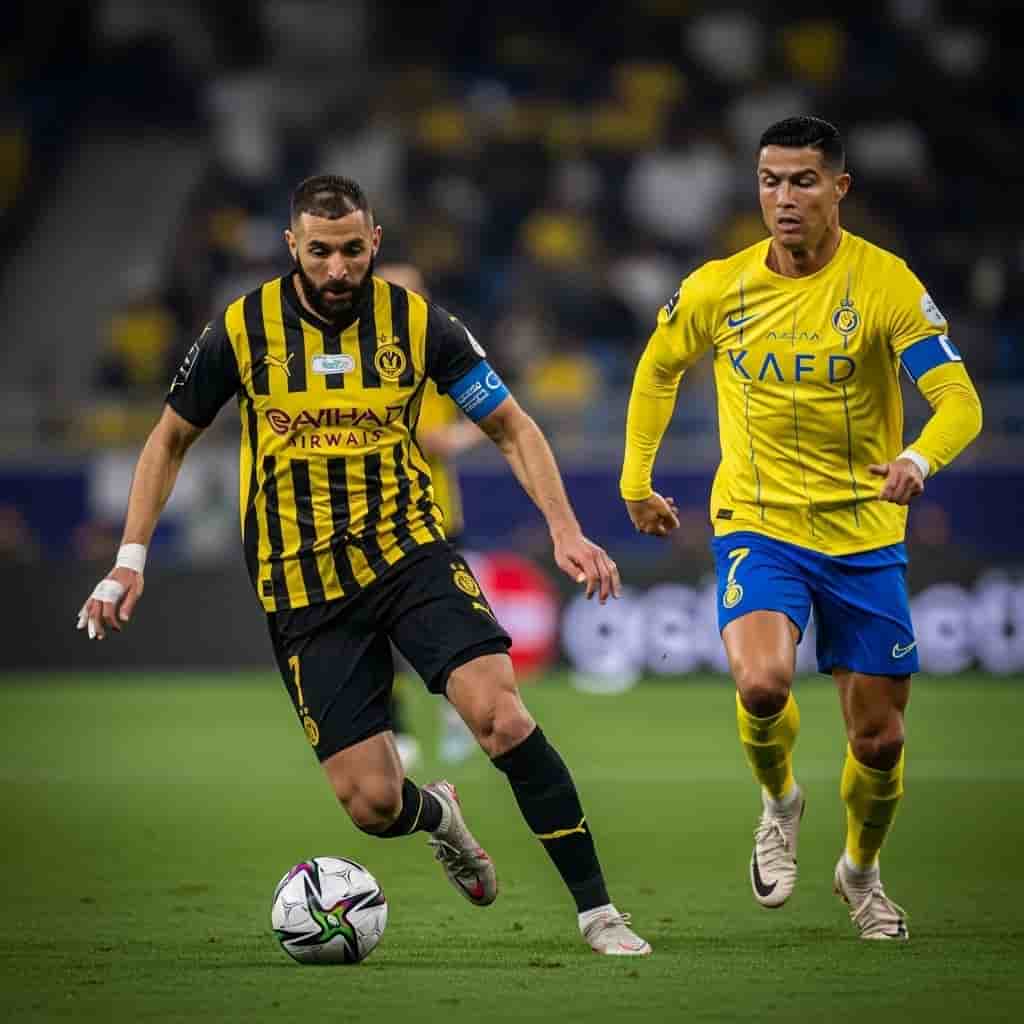 Al-Ittihad zmierzy się z Al-Nassr w szlagierze Saudi Pro League - Benzema kontra Ronaldo