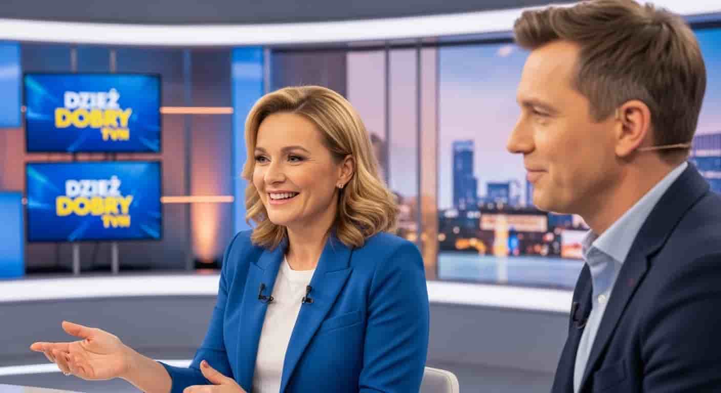 Małgorzata Tomaszewska i Jan Pirowski poprowadzą niedzielne wydanie Dzień Dobry TVN