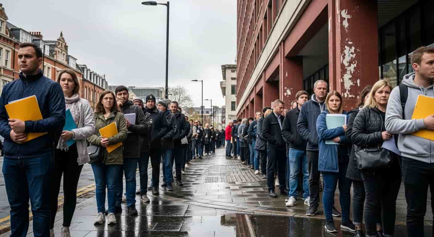 Bezrobocie w Wielkiej Brytanii osiągnęło najwyższy poziom od czterech lat