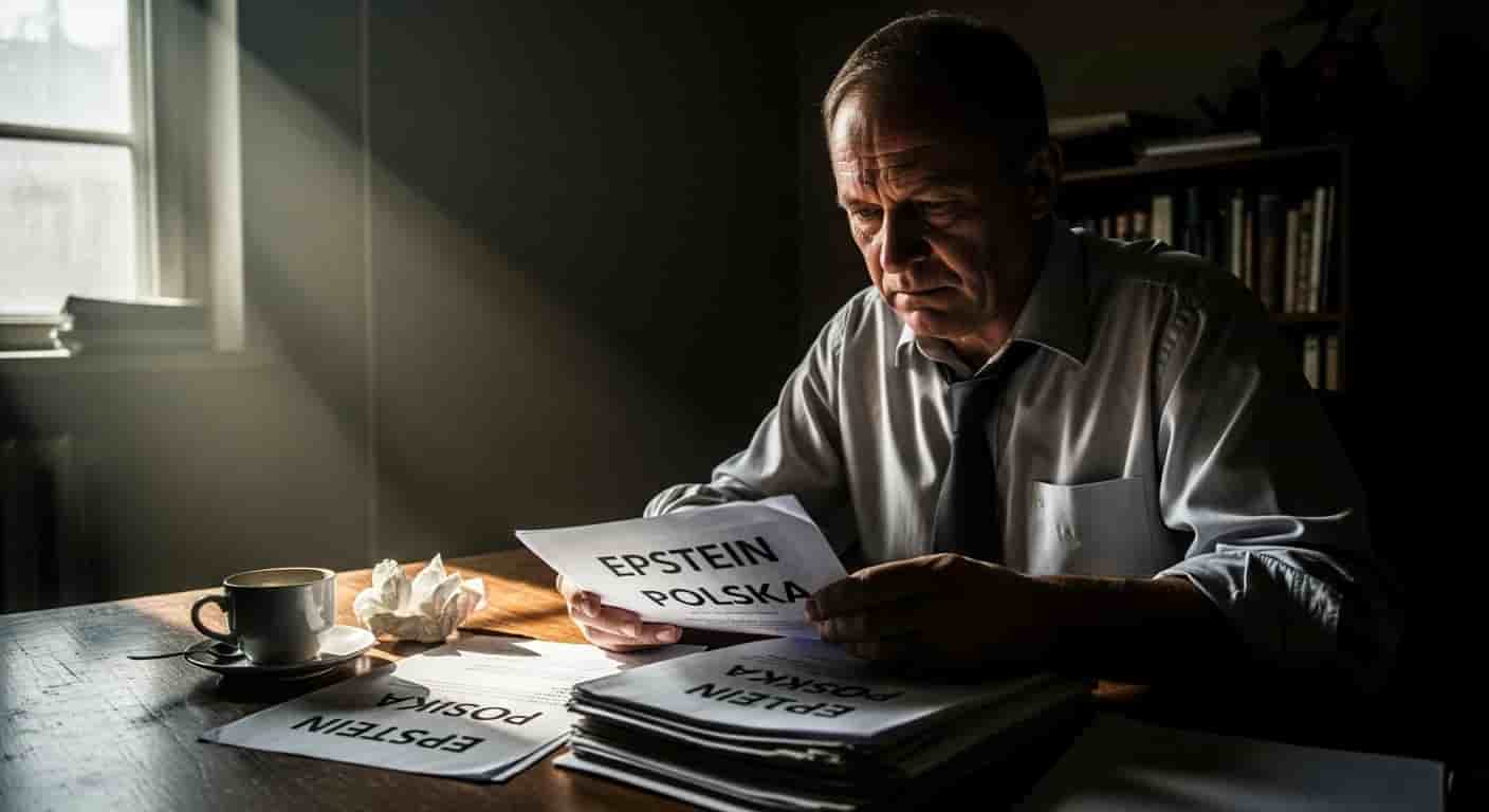 Afera Epsteina: Polskie wątki w aktach miliardera wstrząsają krajem