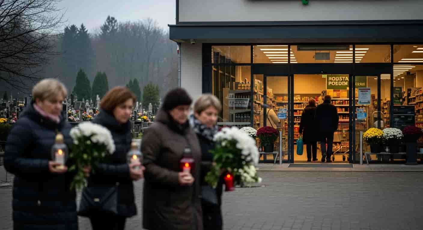 Wszystkich Świętych 2025 - które sklepy będą otwarte 1 listopada