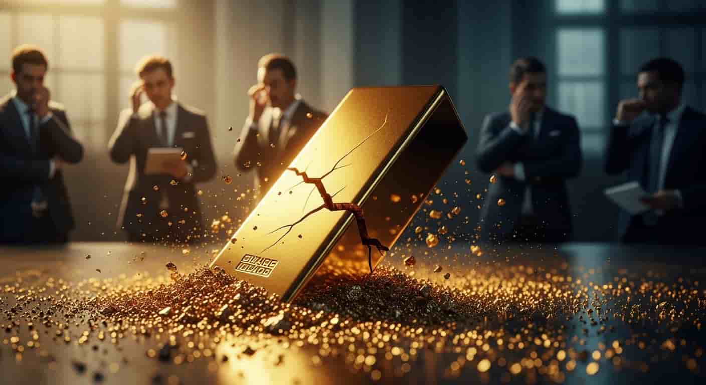 Gwałtowny wzrost ceny złota budzi obawy o bańkę spekulacyjną - analitycy ostrzegają przed korektą