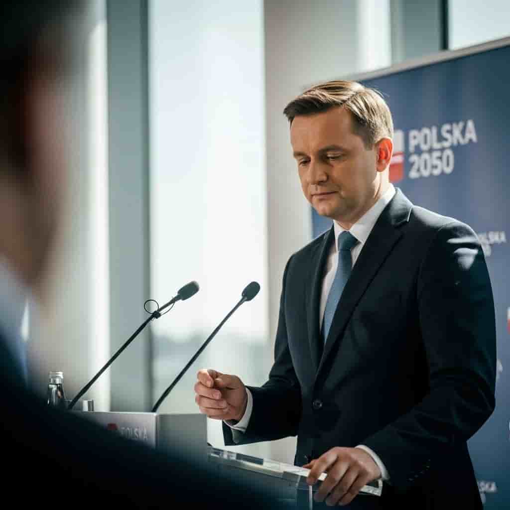 Szymon Hołownia rezygnuje z przywództwa Polski 2050 i odrzuca stanowisko wicepremiera