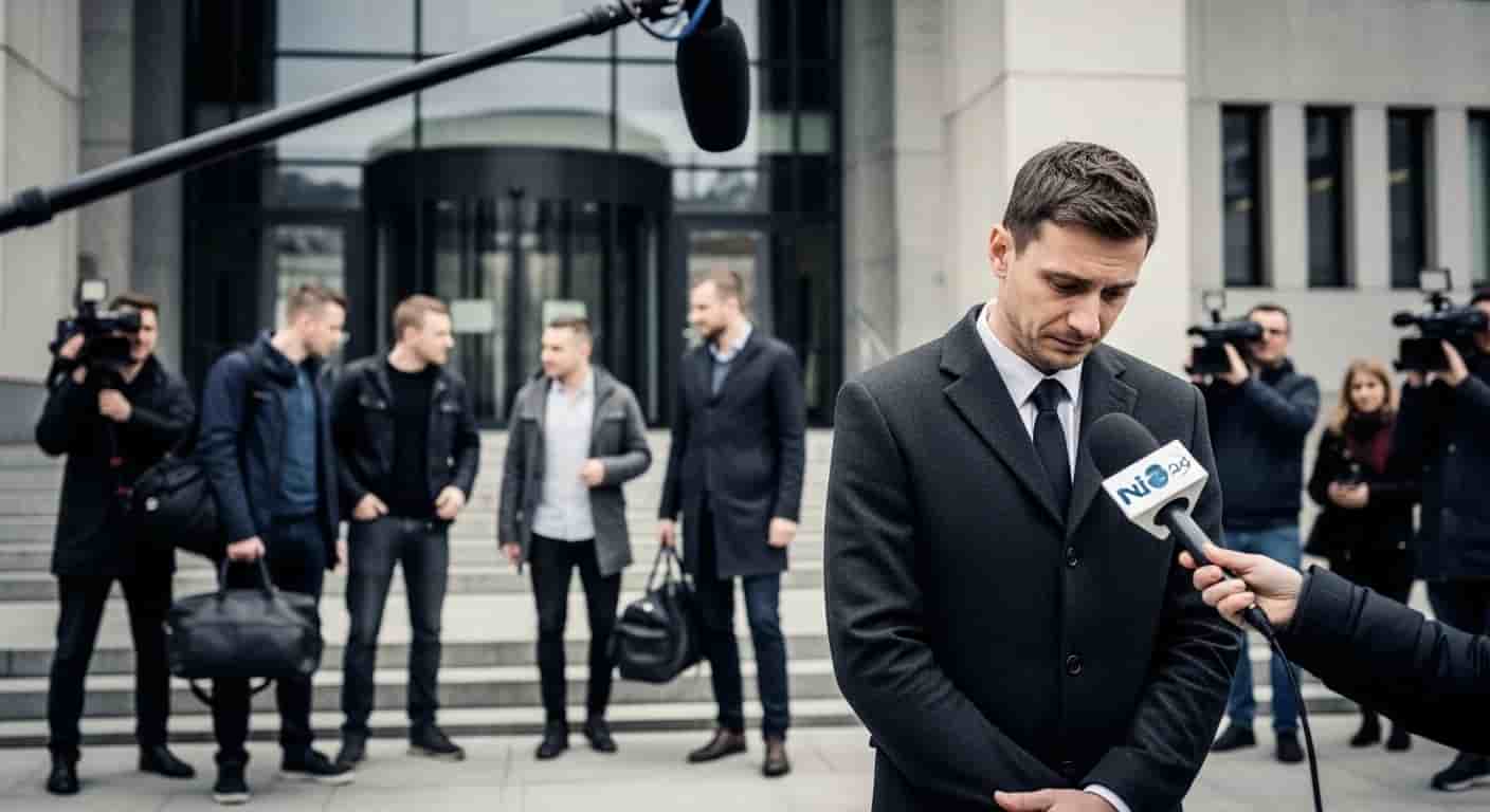 Łukasz Żak przedłużony areszt, czterech współoskarżonych wychodzi na wolność za kaucją