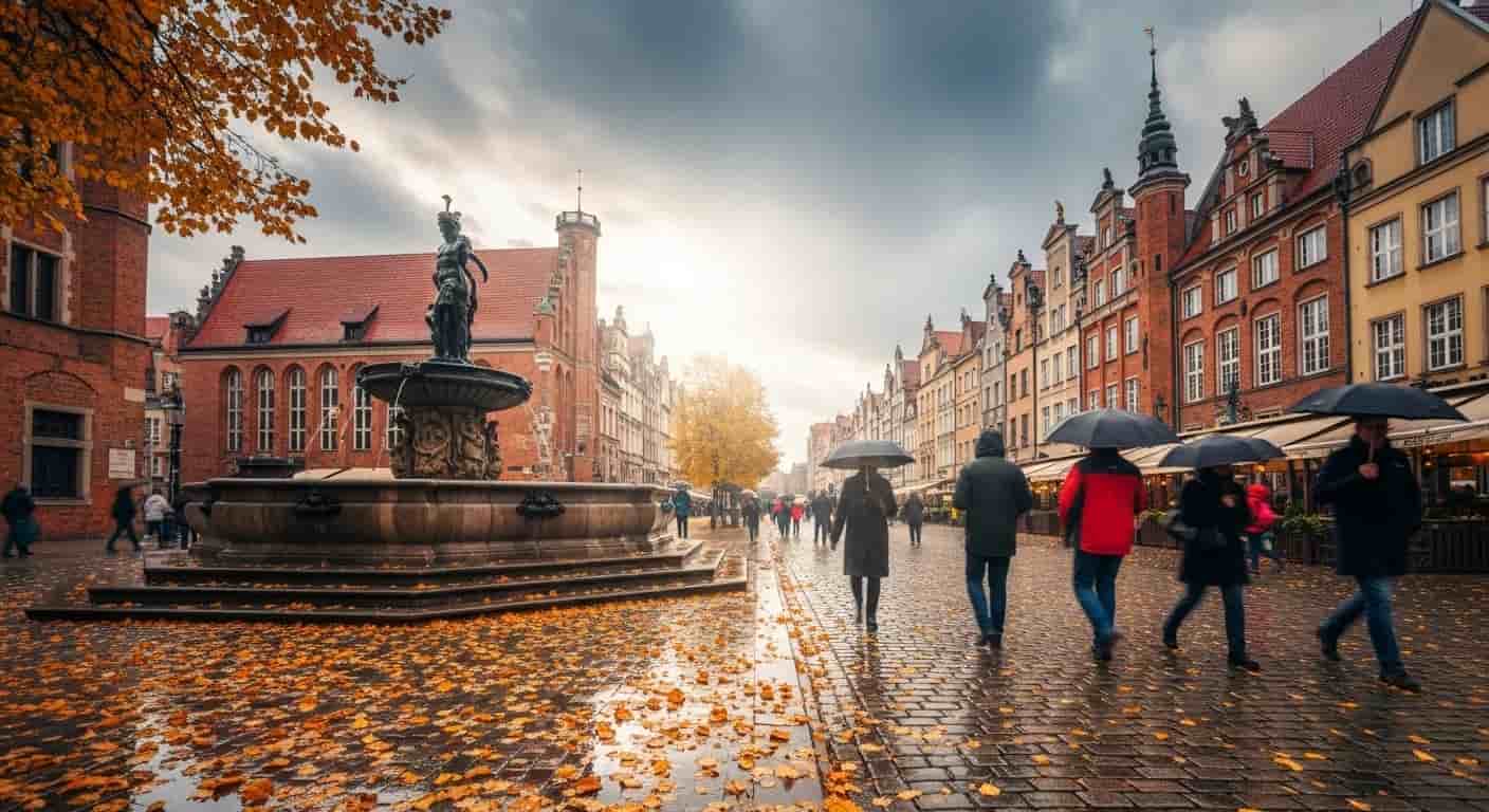 Jesienna aura w Gdańsku - prognoza pogody na najbliższe dni października