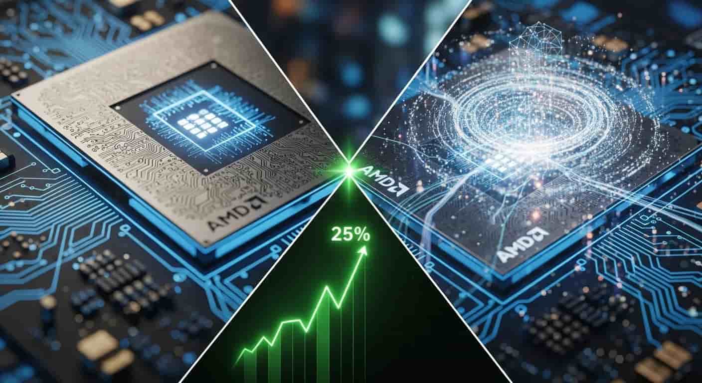 Akcje AMD wzrosły o 25% po ogłoszeniu strategicznego partnerstwa z OpenAI