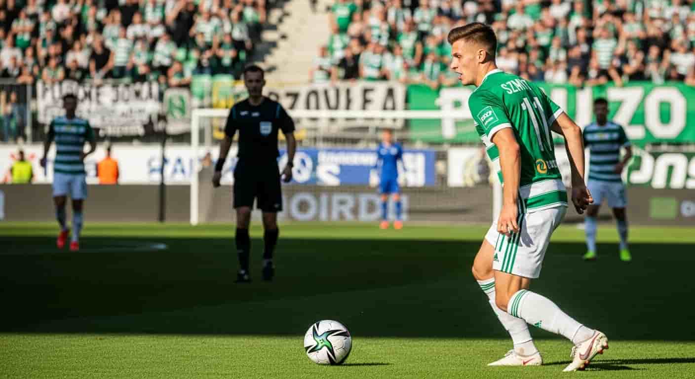 Kajetan Szmyt na celowniku Jagiellonii Białystok - klub gotowy pobić rekord transferowy