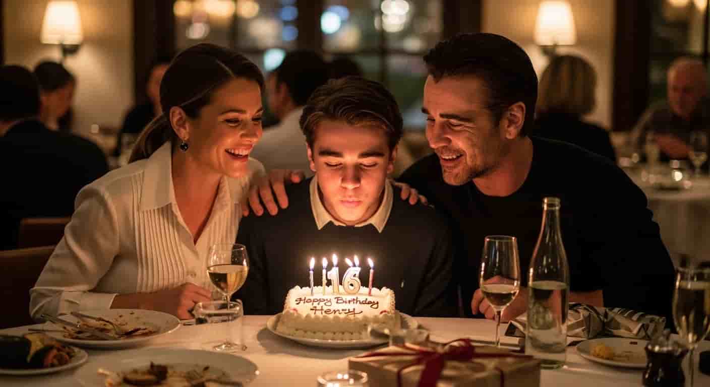 Alicja Bachleda-Curuś i Colin Farrell wspólnie świętowali 16. urodziny syna Henry'ego