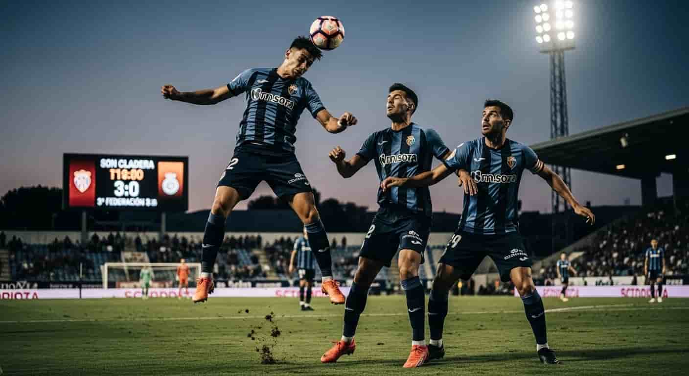 Son Cladera odnosi przekonujące zwycięstwo 3-0 nad Inter Ibiza w 3. Federacji