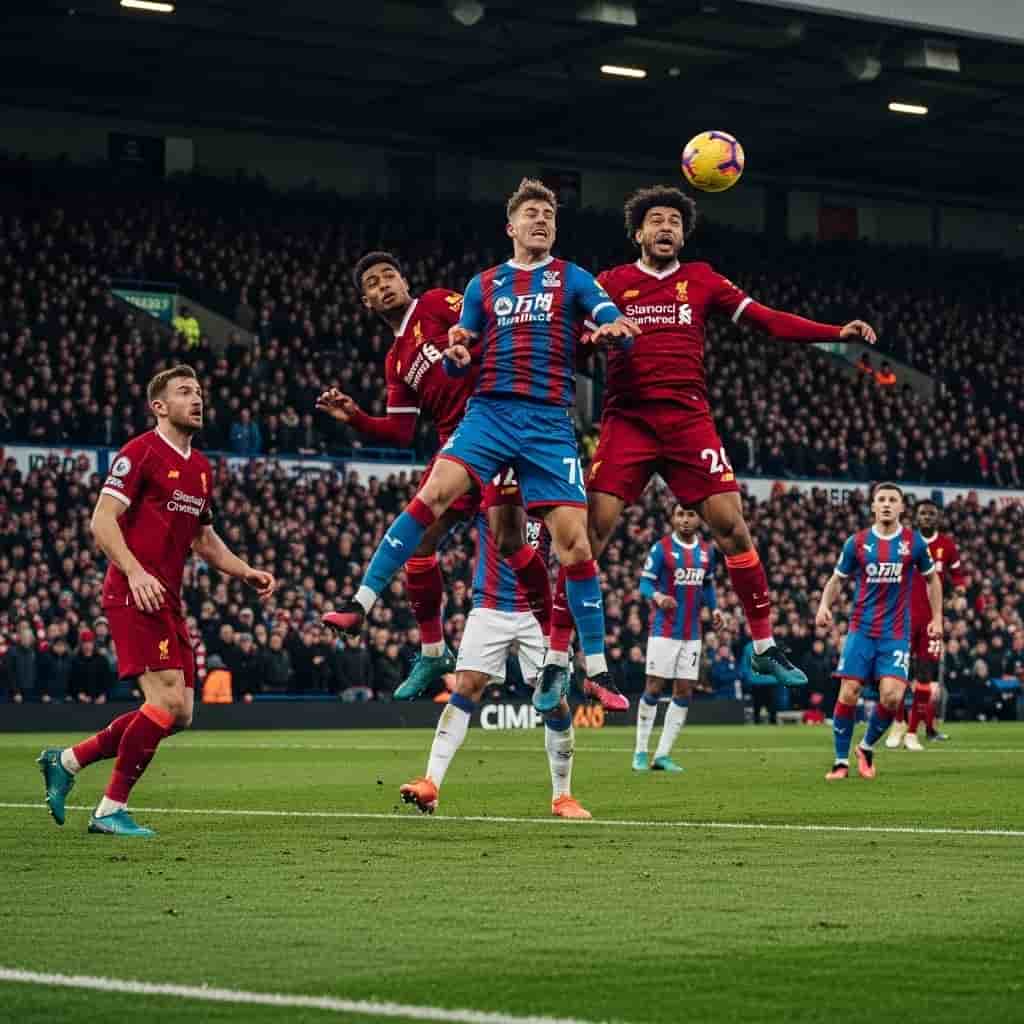 Crystal Palace remisuje z Liverpoolem po dramatycznym meczu na Selhurst Park