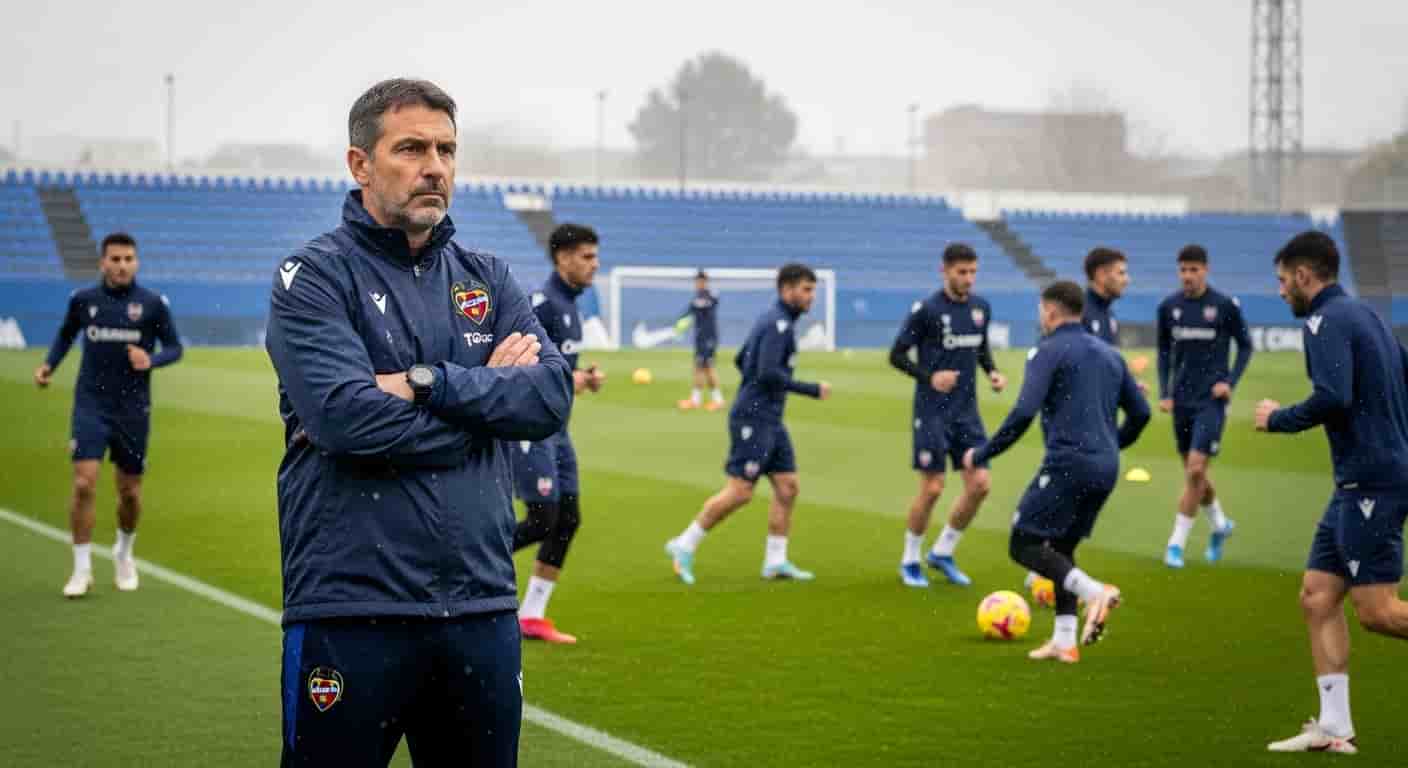 Levante przygotowuje się na rewanż z Espanyolem pod wodzą nowego trenera Luísa Castro