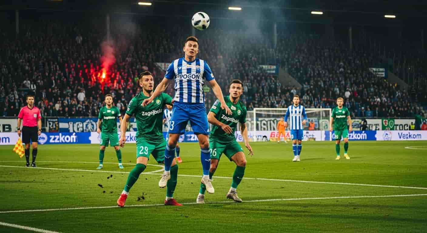 Pogoń Szczecin podejmuje Zagłębie Lubin w kluczowym meczu 16. kolejki Ekstraklasy