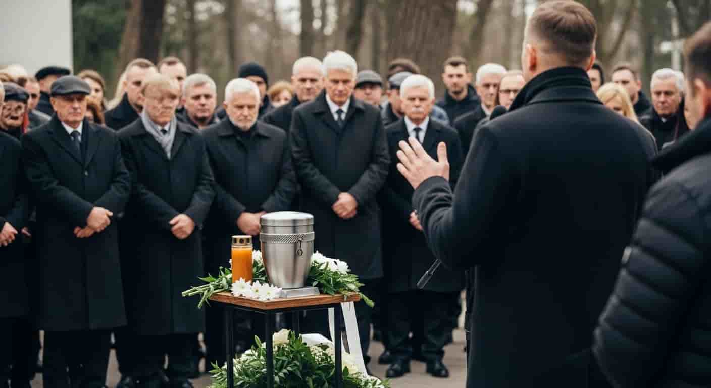 Świecki pogrzeb Jacka Wójcika z "Królowych życia" - poruszające słowa pożegnania w Kłodzku