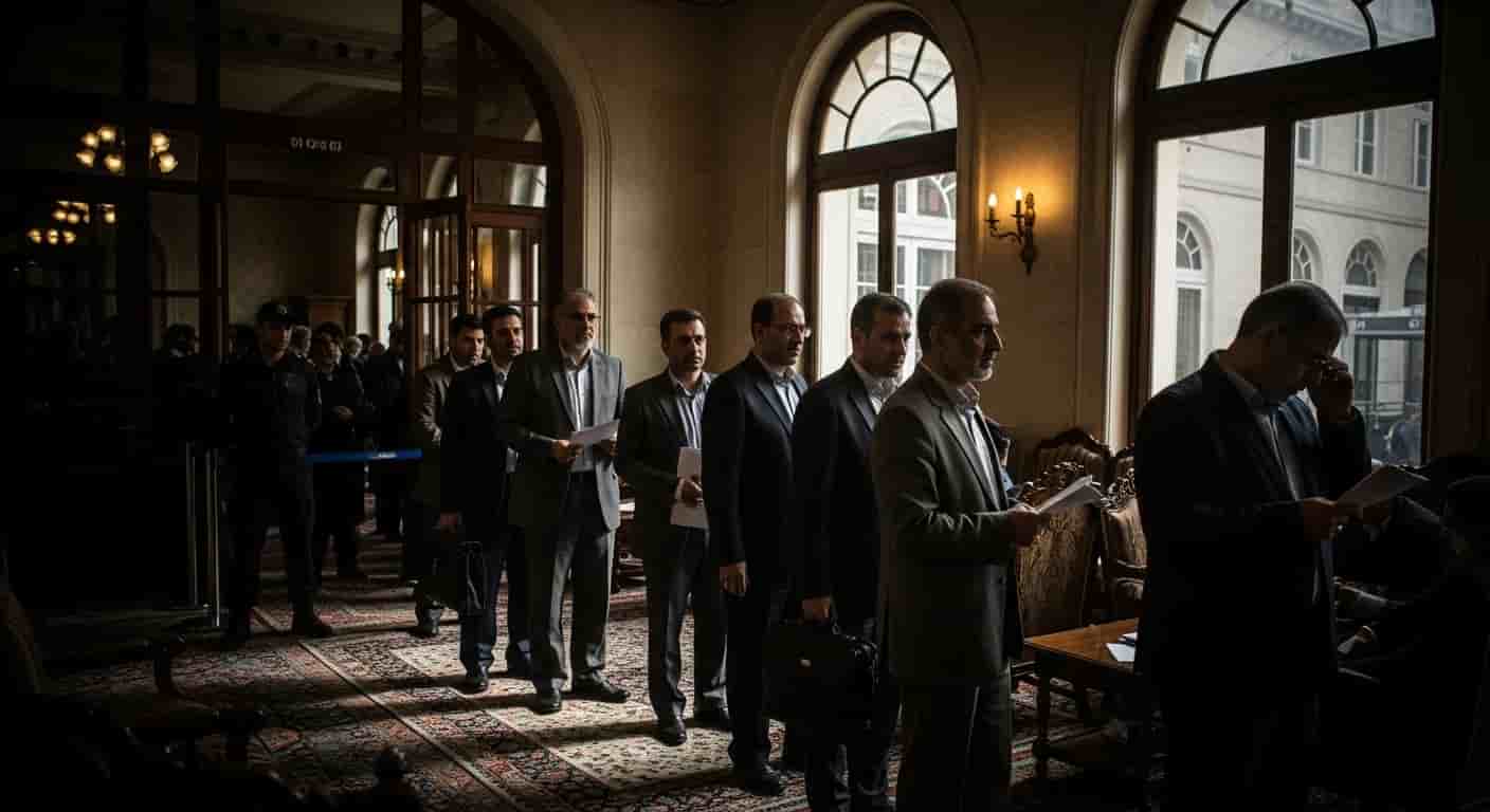 Panika w irańskim MSZ - wysokie rangą urzędnicy ubiegają się o francuskie wizy w obliczu narastających protestów