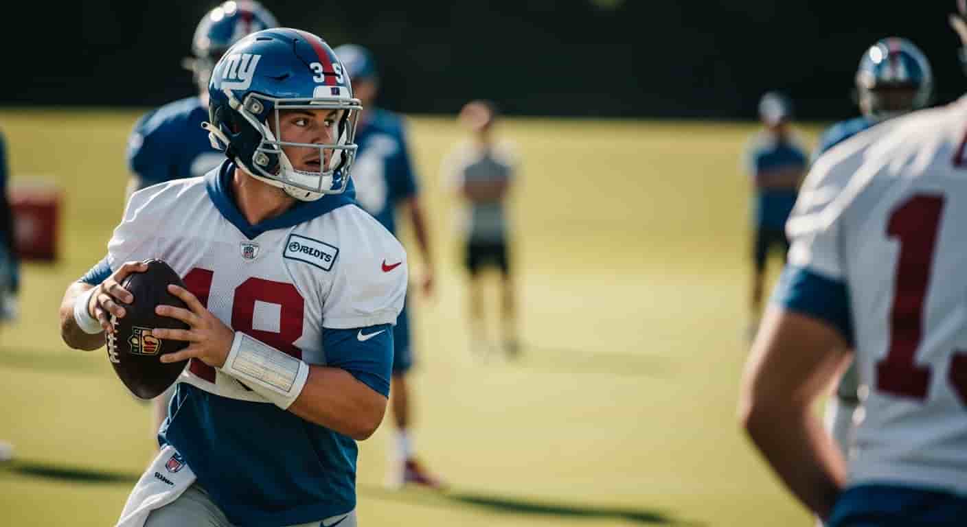 Giants odpierają zarzuty o ograniczenie akcji biegowych dla Jaxsona Darta
