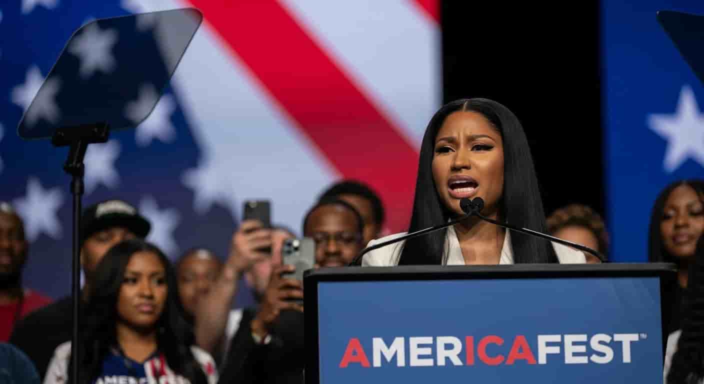 Nicki Minaj przechodzi na stronę Trumpa po latach krytyki - kontrowersyjna przemowa na AmericaFest