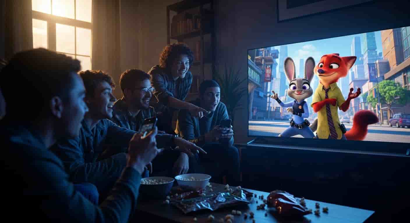 Disney+ umacnia pozycję na rynku streamingu - Zootopia wkracza na listy Nielsena