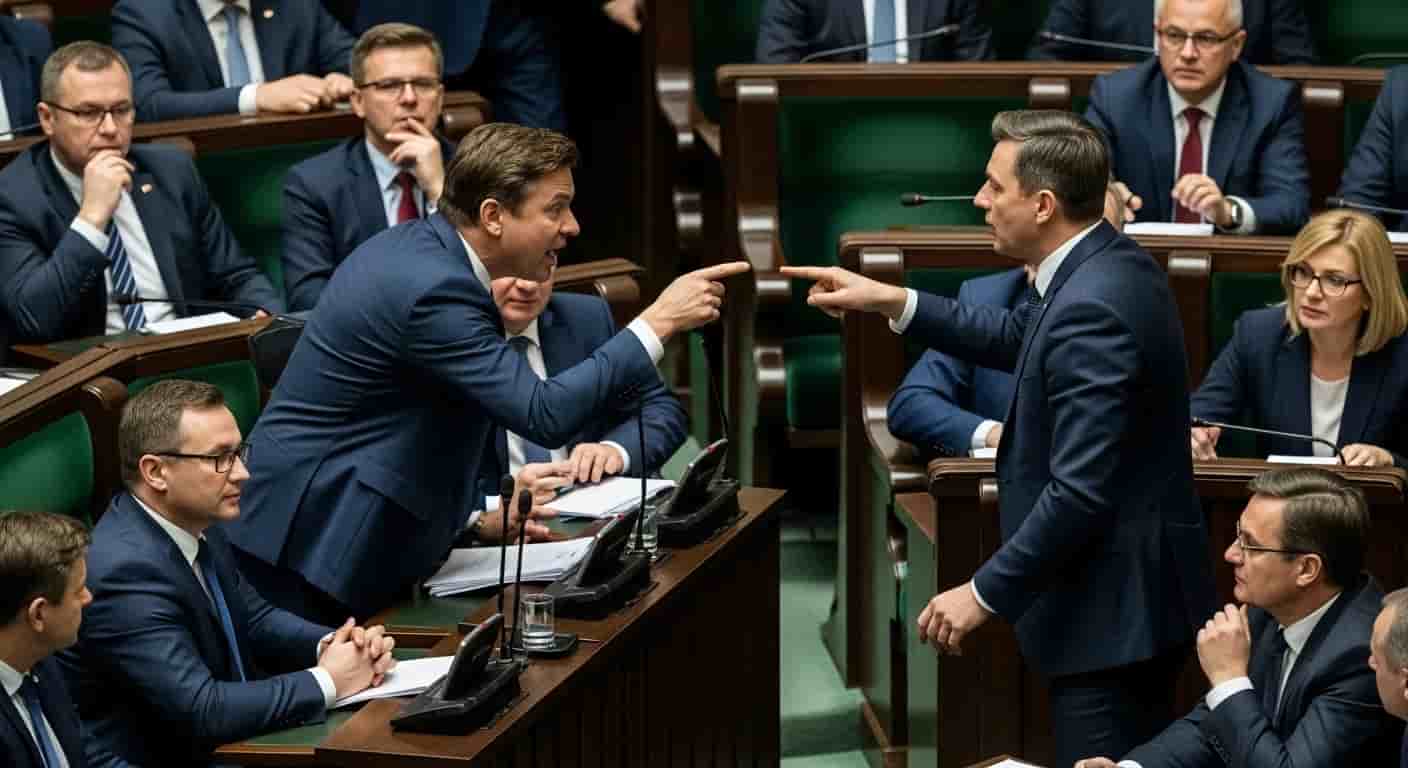 Awantura w Sejmie między Szłapką a posłem PiS - rzecznik rządu oskarżył o nietrzeźwość