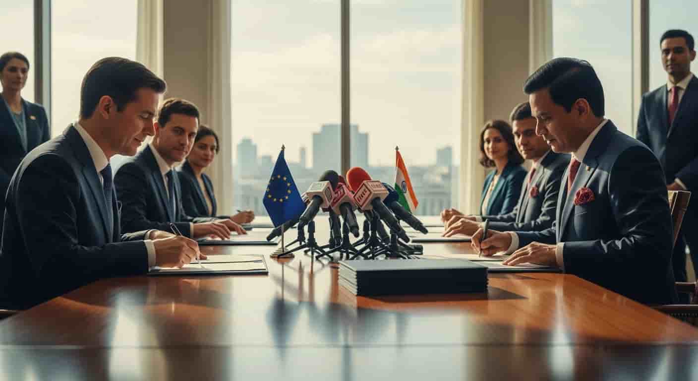 Przełomowa umowa handlowa UE-Indie zakończona - największa liberalizacja w historii