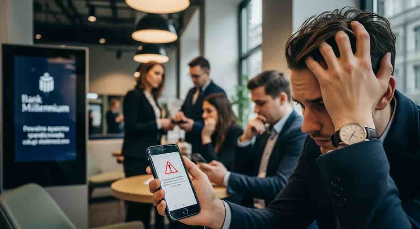 Poważna awaria systemu Banku Millennium sparaliżowała usługi elektroniczne