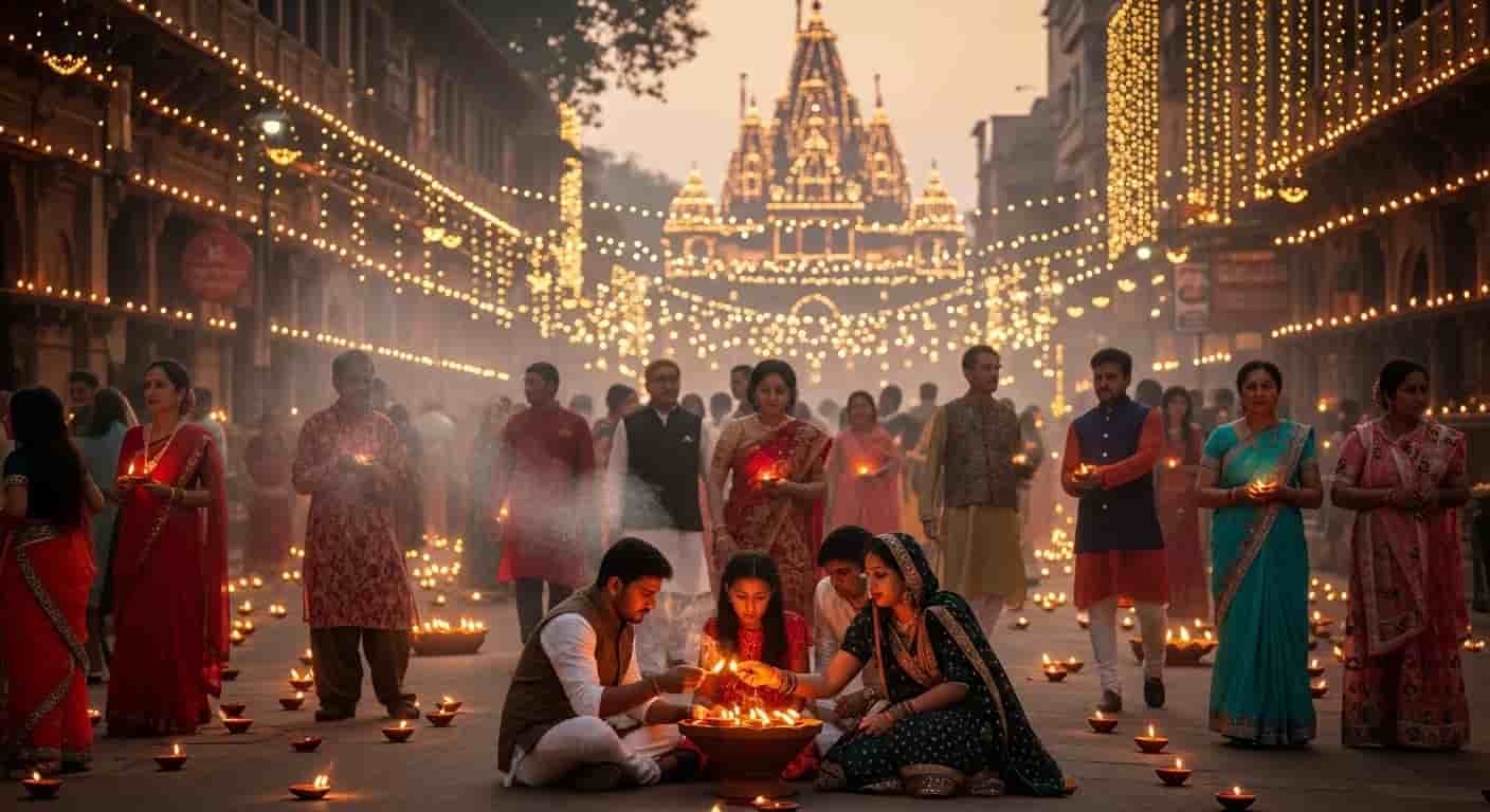 Miliony Hindusów świętują Diwali - Festiwal Świateł rozświetla Indie