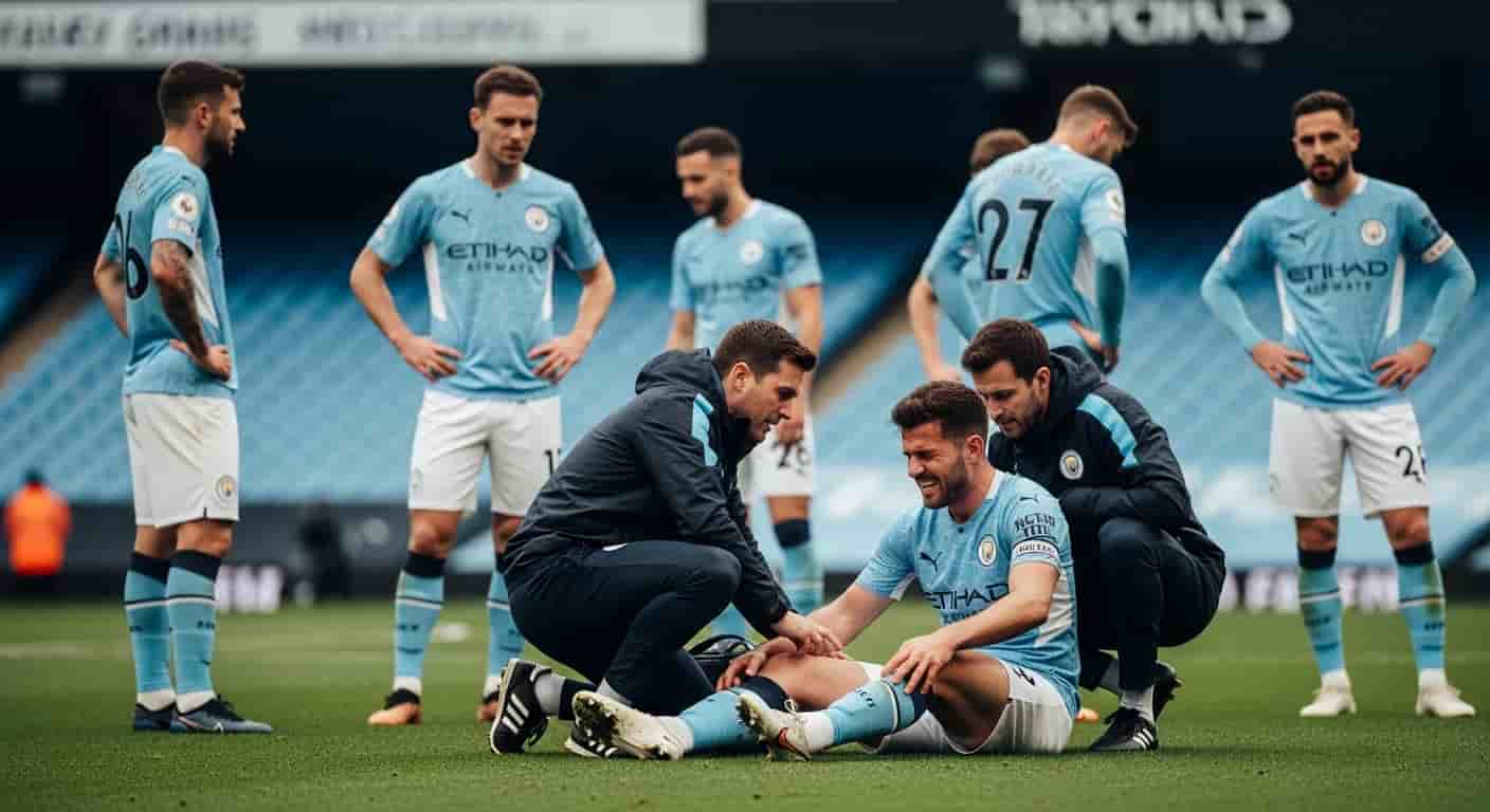 Manchester City zmaga się z kontuzjami przed meczem z Brighton