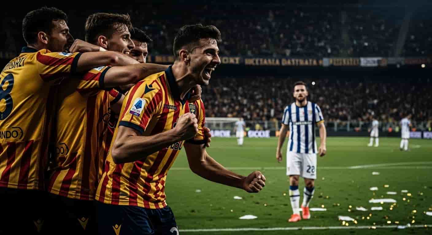 Lecce odnosi pierwsze zwycięstwo sezonu pokonując Parmę na wyjeździe