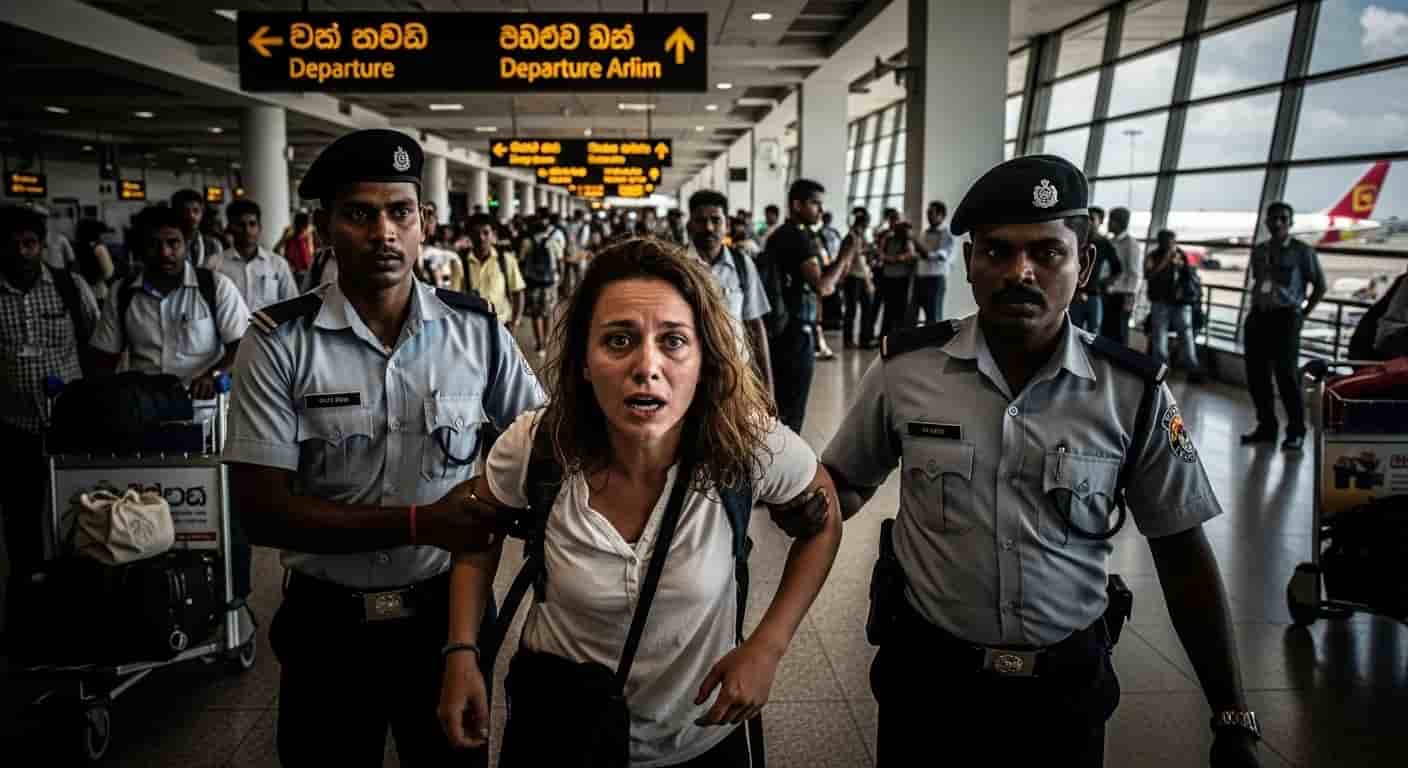 Maja Rutkowski deportowana z Sri Lanki po kradzieży paszportu - dramatyczne chwile na lotnisku