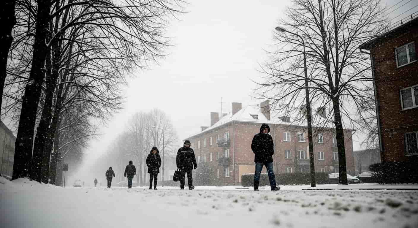 Śnieżna sobota w Białymstoku - temperatura spadnie do minus jednego stopnia