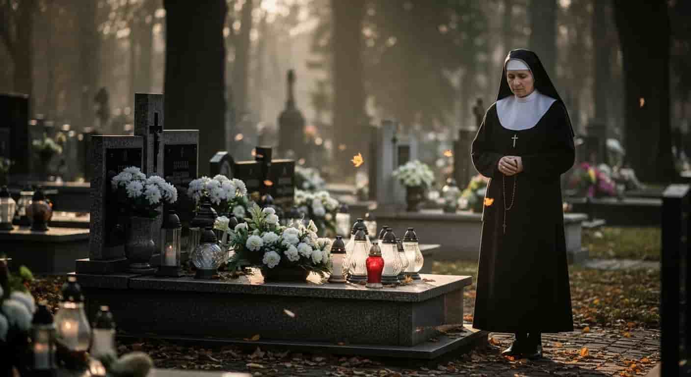 Siostra Tomasza Jakubiaka złożyła wzruszający hołd bratu w Dzień Wszystkich Świętych