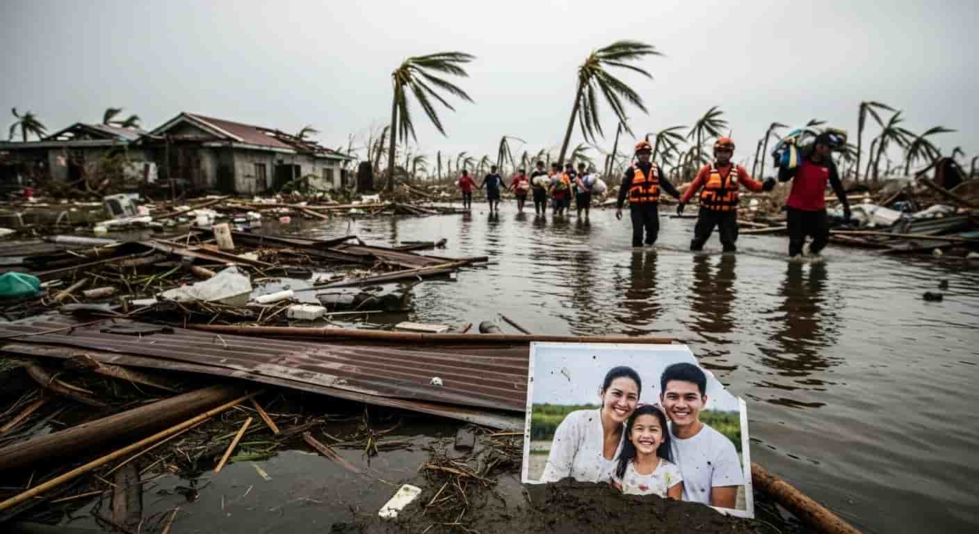 Tragiczna burza tropikalna Fengshen uderza w Filipiny - zginęła cała rodzina, ewakuowano dziesiątki tysięcy ludzi