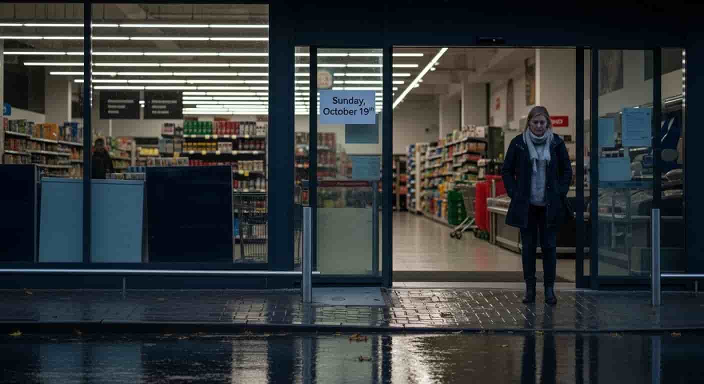 Niedziela 19 października niehandlowa - większość sklepów zamknięta, kolejne dopiero w grudniu