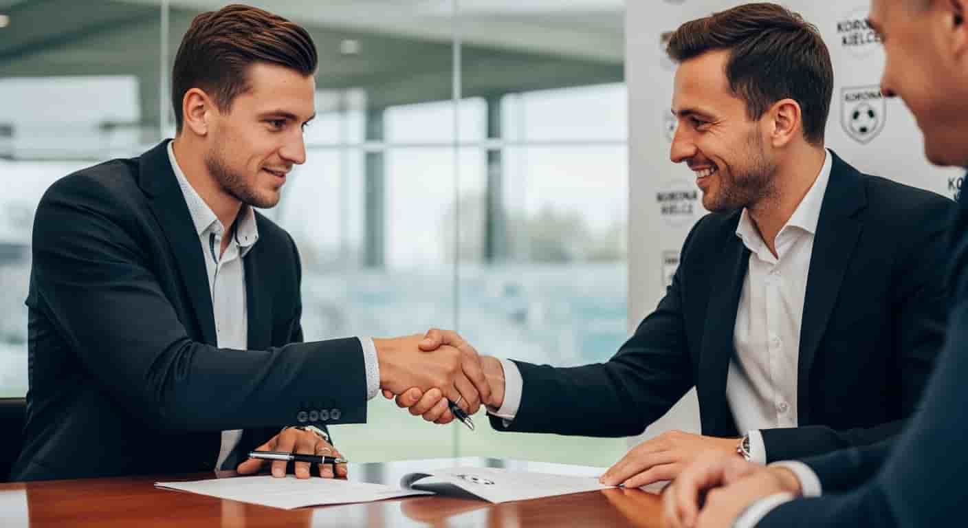 Mariusz Stępiński wraca do Ekstraklasy po dziesięciu latach - podpisał kontrakt z Koroną Kielce