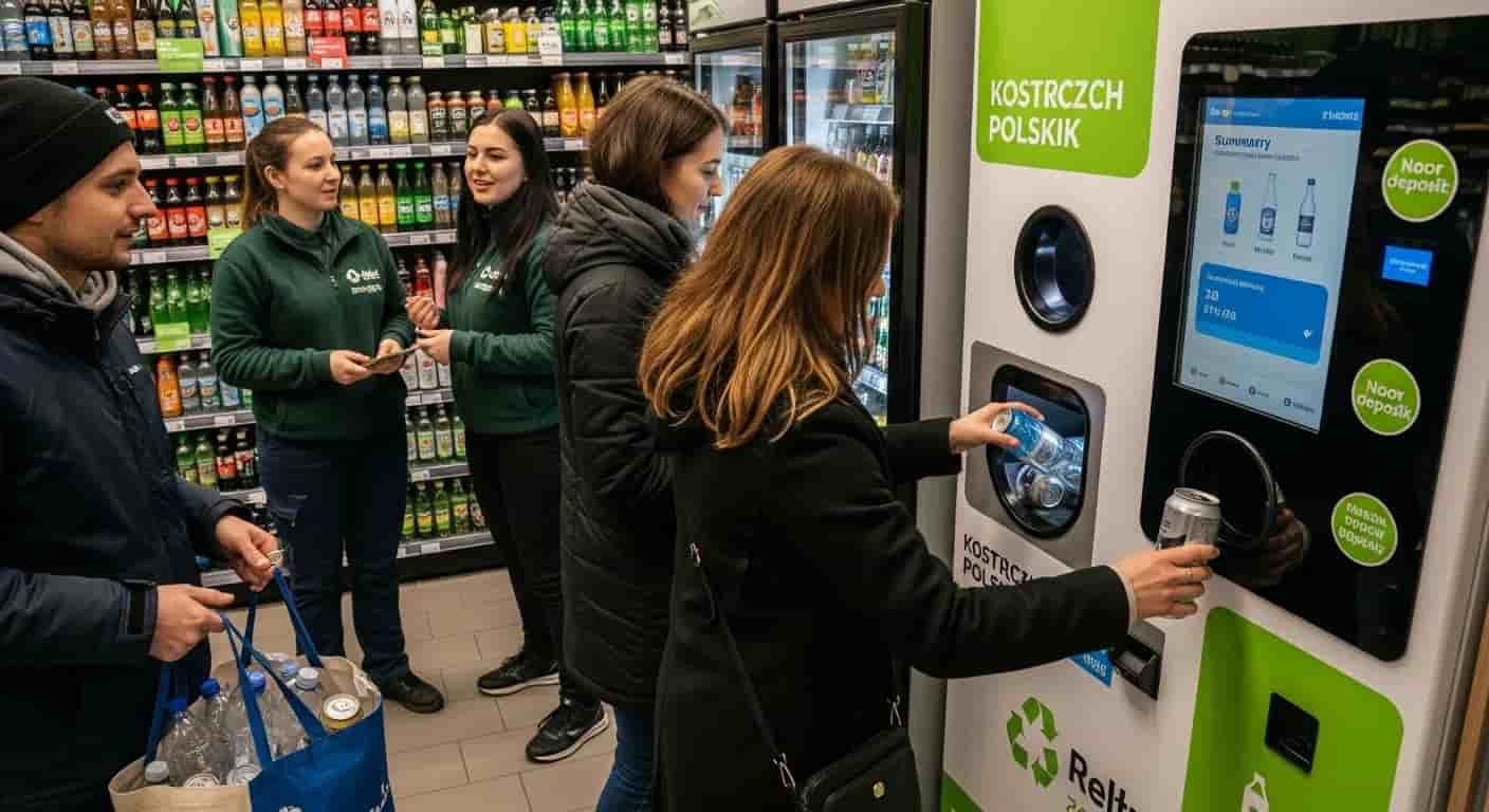 System kaucyjny w Polsce rozpoczyna działanie - wszystko co musisz wiedzieć o rewolucji w recyklingu
