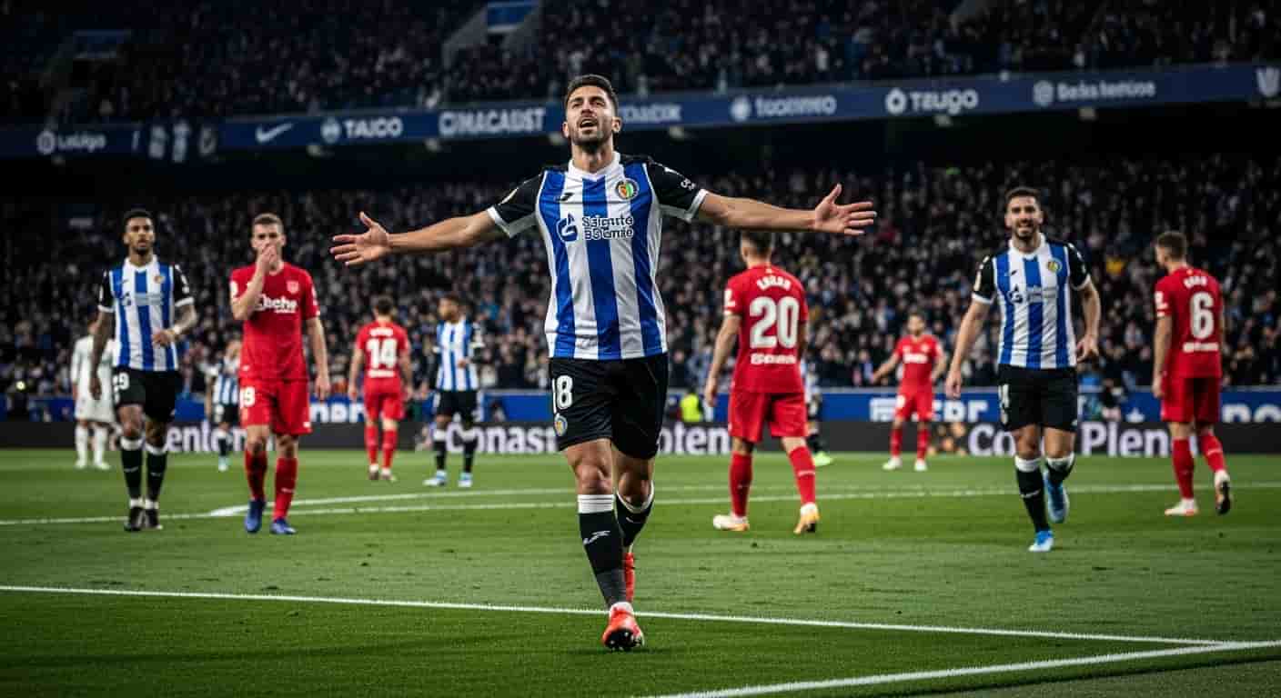 Getafe pokonuje Elche 1-0 w dramatycznym meczu La Liga