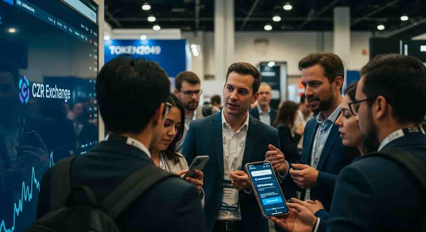 CZR Exchange wchodzi na CoinMarketCap i przekracza 25 000 użytkowników podczas TOKEN2049