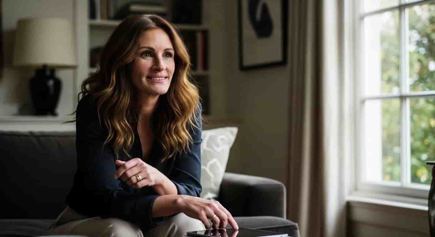 Julia Roberts odkrywa sekret zdrowych włosów i dzieli się podejściem do wychowania dzieci w erze cyfrowej