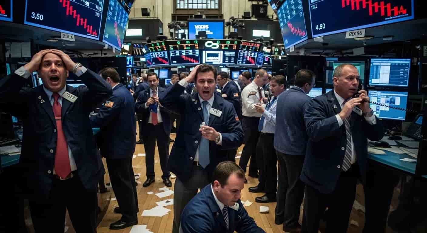 Eskalacja napięć między USA a Chinami prowadzi do załamania na Wall Street