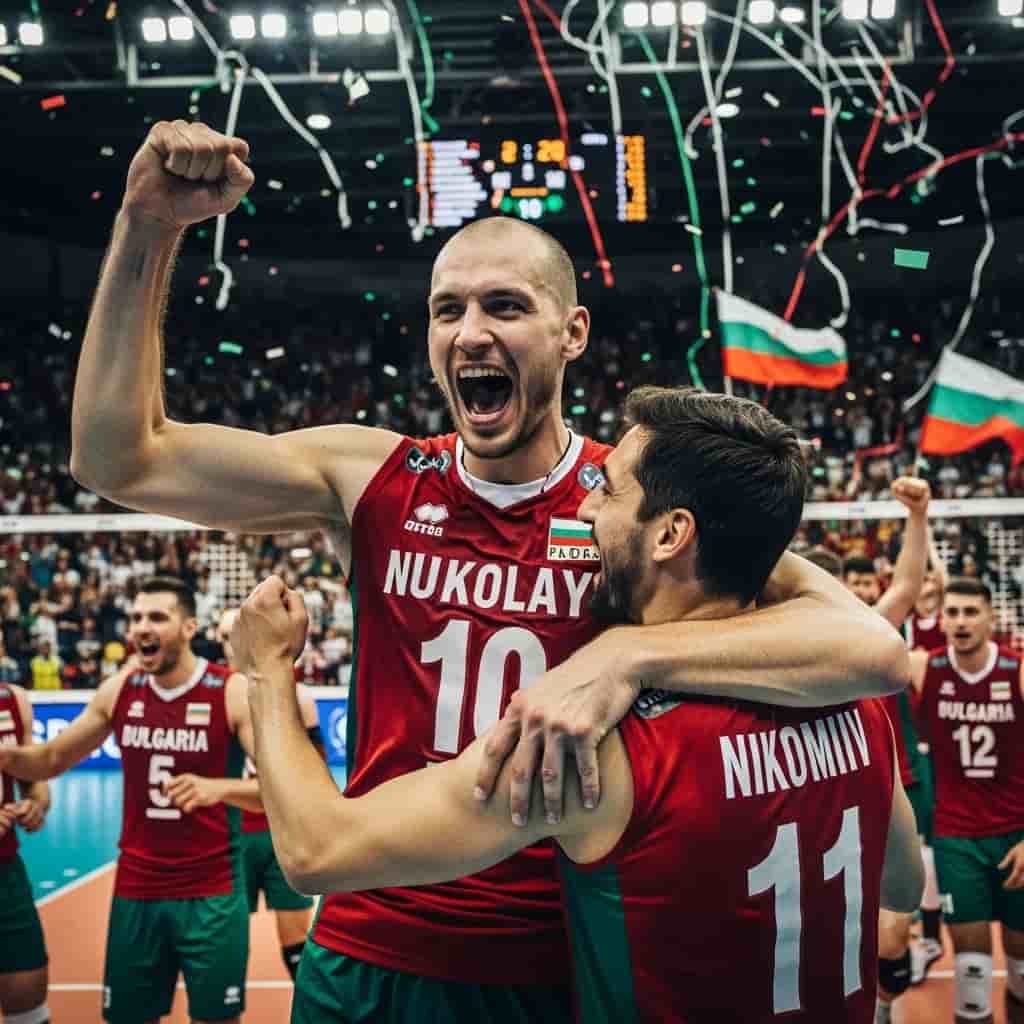Bracia Nikolovowie prowadzą Bułgarię do historycznego sukcesu w mistrzostwach świata w siatkówce