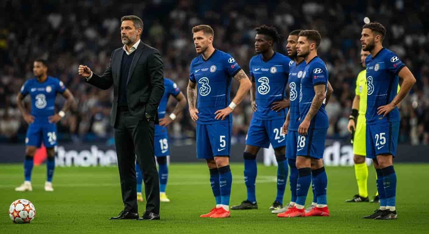 Chelsea bez Cole'a Palmera w kluczowym meczu z Atalantą w Lidze Mistrzów