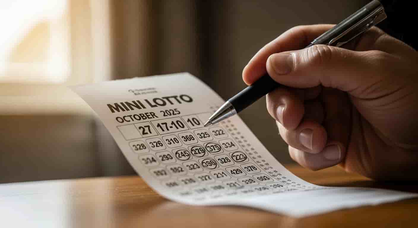 Mini Lotto wyniki z 27 października 2025 - sprawdź szczęśliwe liczby