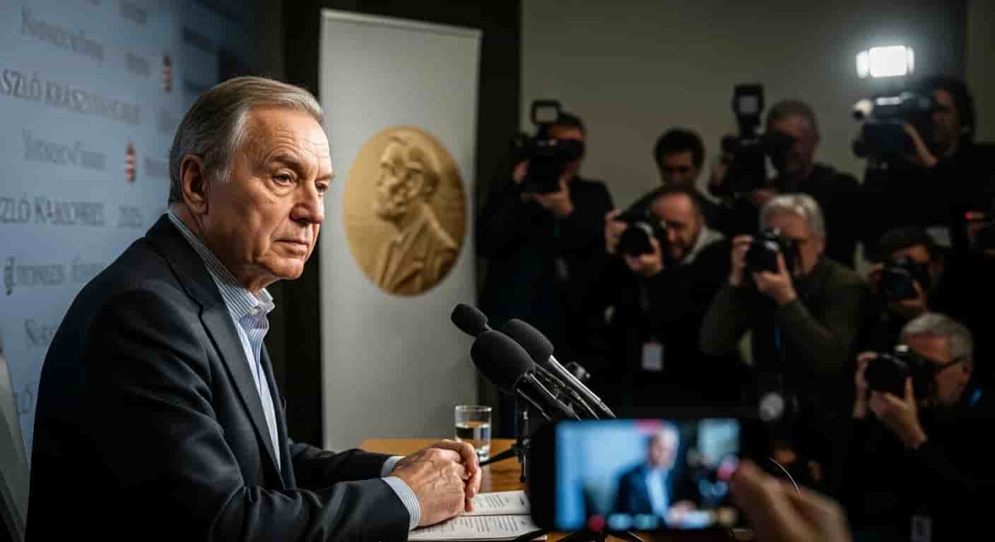 László Krasznahorkai laureatem Literackiej Nagrody Nobla 2025 - węgierski wizjoner uhonorowany za wyjątkową twórczość