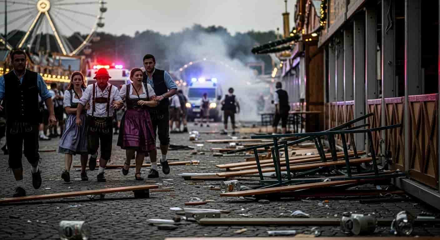 Tragiczne wydarzenia w Monachium podczas Oktoberfest - eksplozje, strzelanina i śmierć wstrząsnęły niemieckim miastem