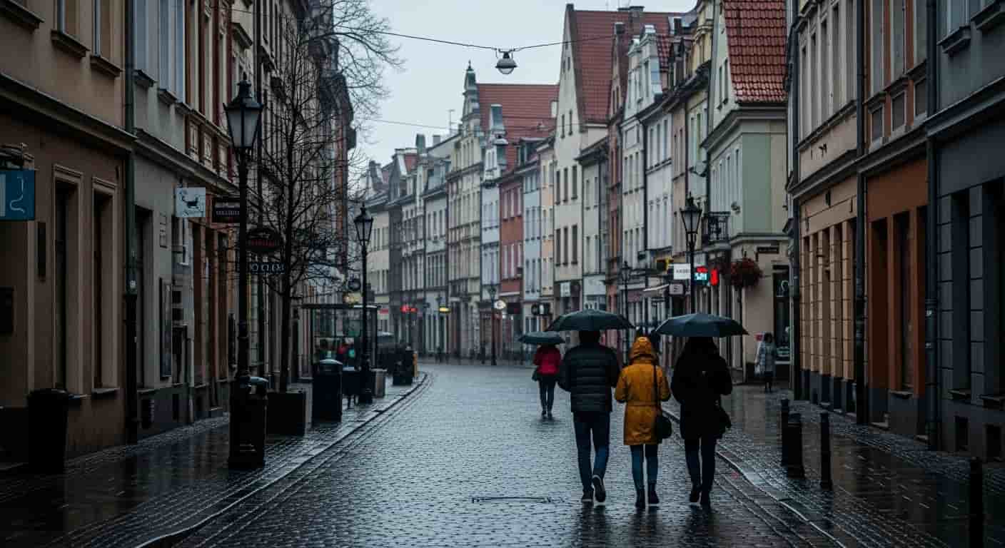 Pogoda w Kielcach - pochmurna aura z opadami deszczu na najbliższe dni