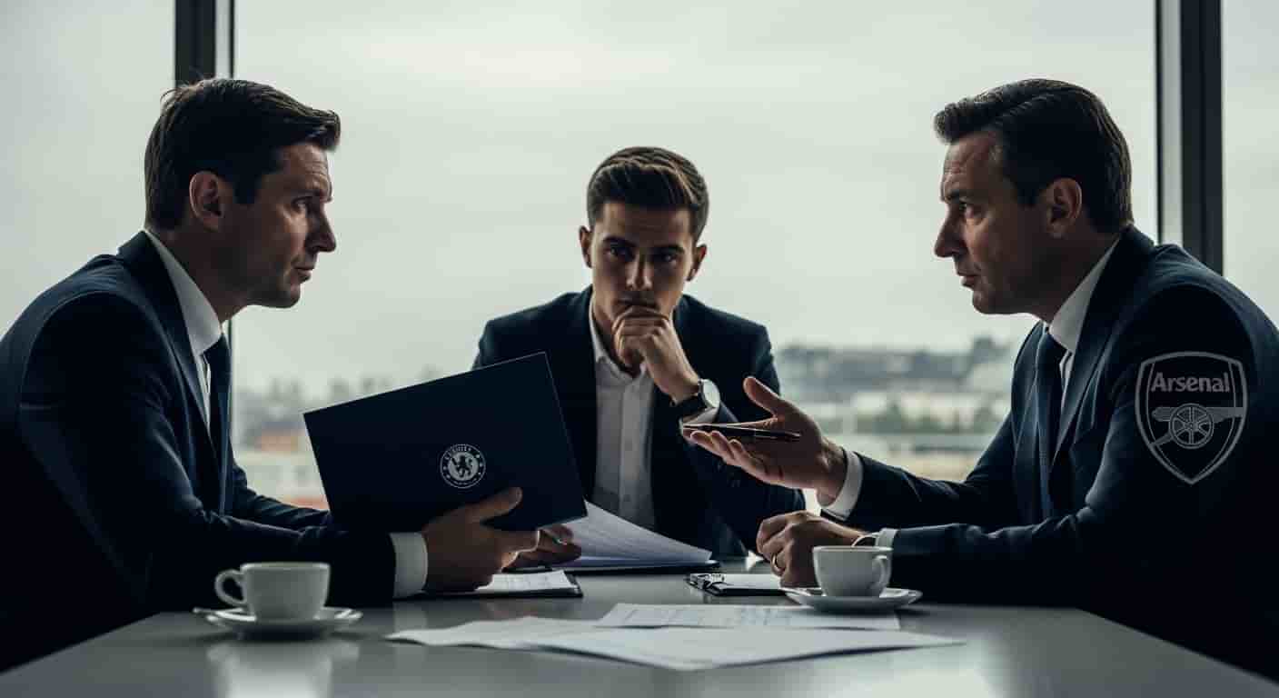 Chelsea wyprzedza Arsenal w walce o młodego napastnika z Marseille