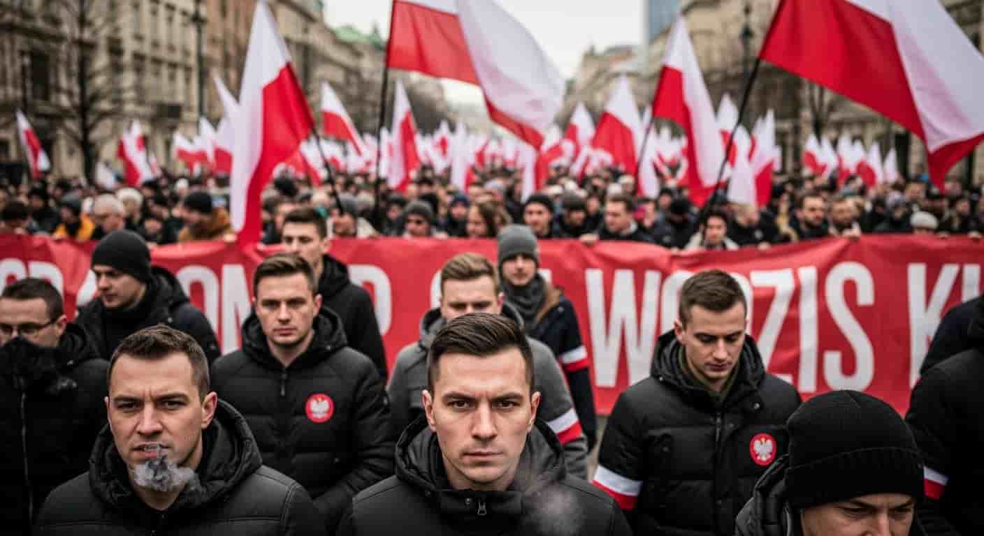 Warszawa świętuje 107. rocznicę odzyskania niepodległości - marsz narodowców i uroczystości państwowe