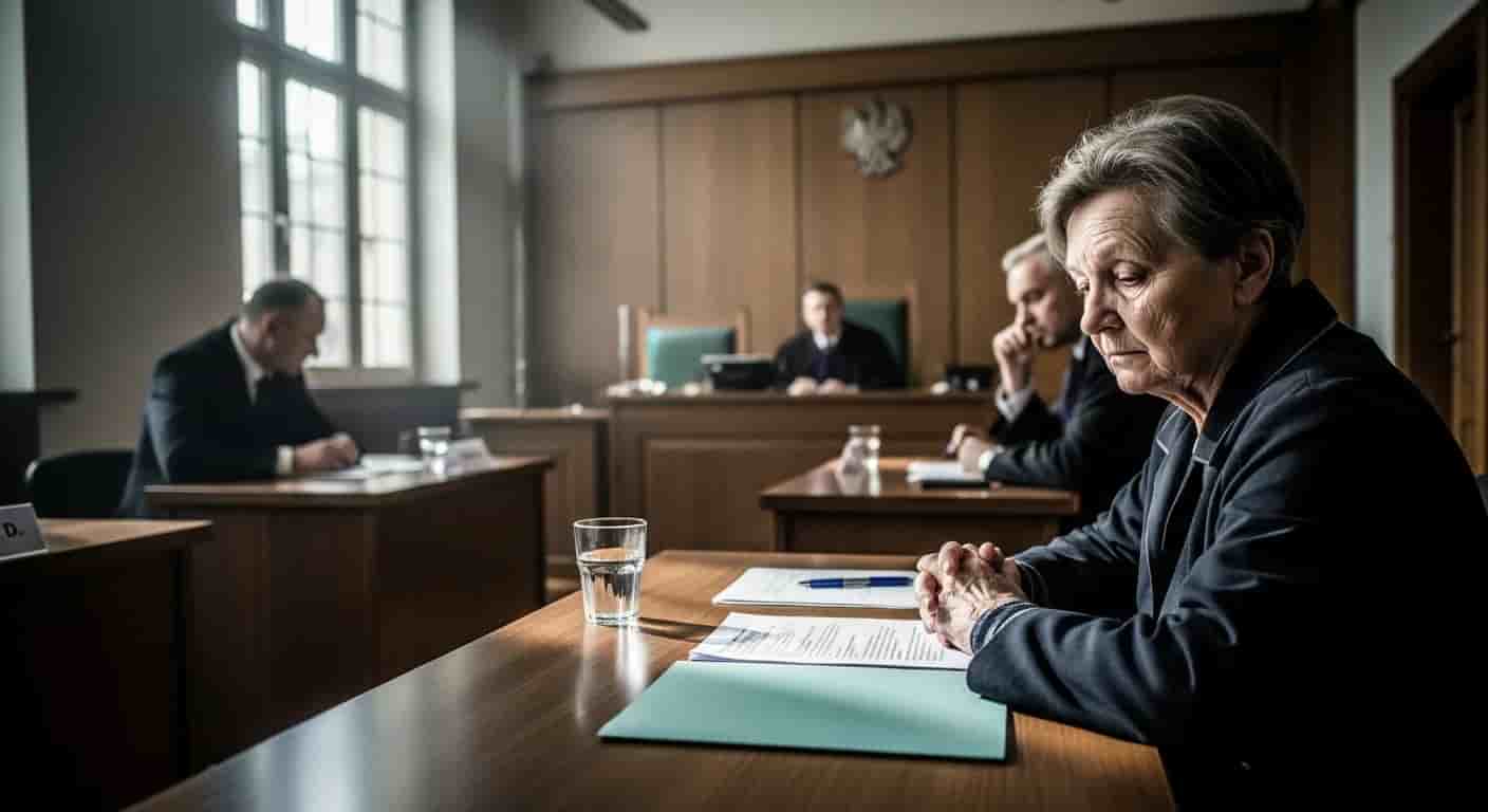 Ciotka Jacka Jaworka stanęła przed sądem. Teresa D. przyznała się do ukrywania poszukiwanego