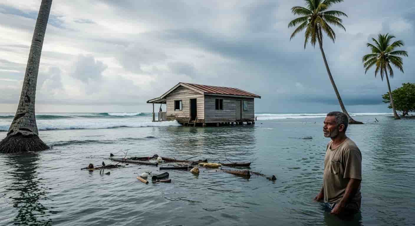 Tuvalu walczy o przetrwanie - mały naród wysparski może zniknąć pod wodą do 2050 roku